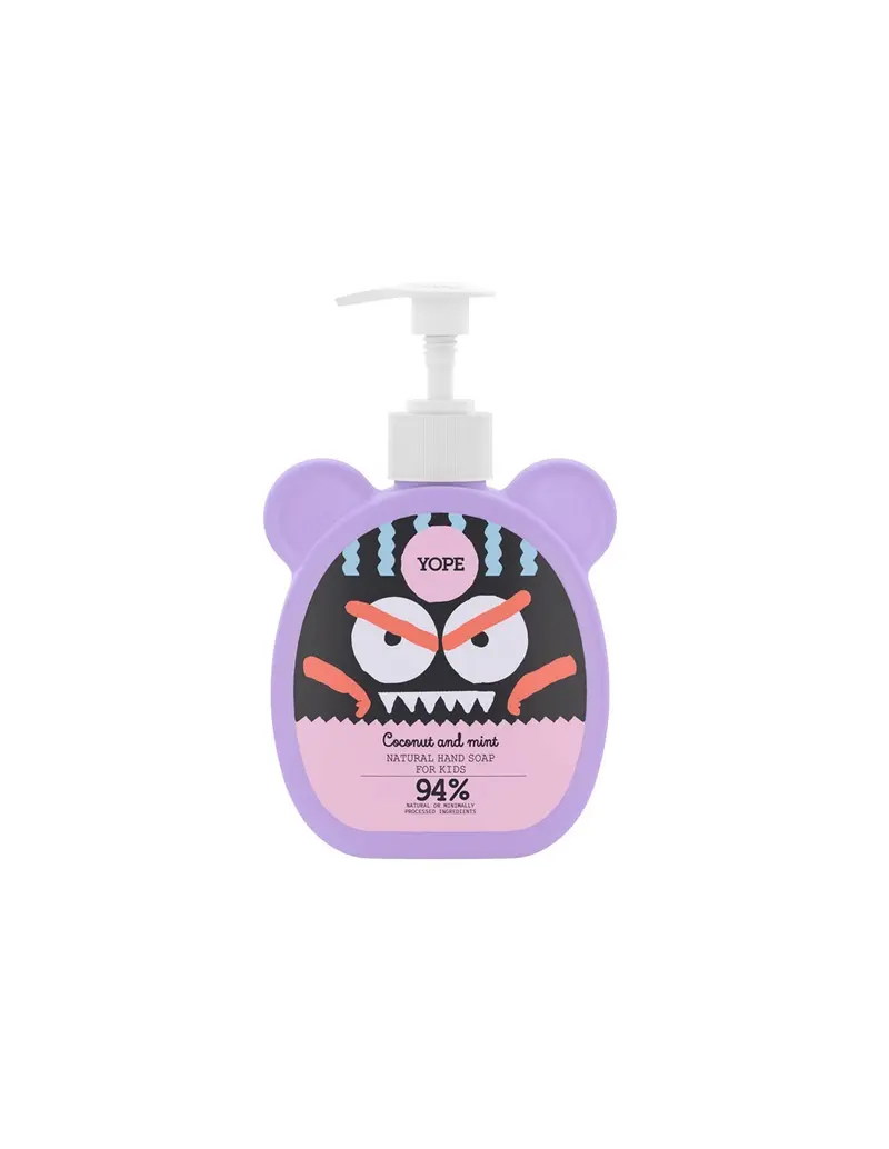 Jabón de manos para niños - Coco y Menta - YOPE