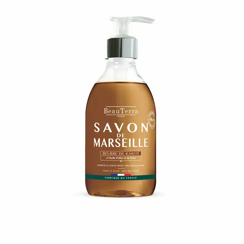 Jabón de Marsella con Karité 300 ml - Cuidado Natural de la Piel