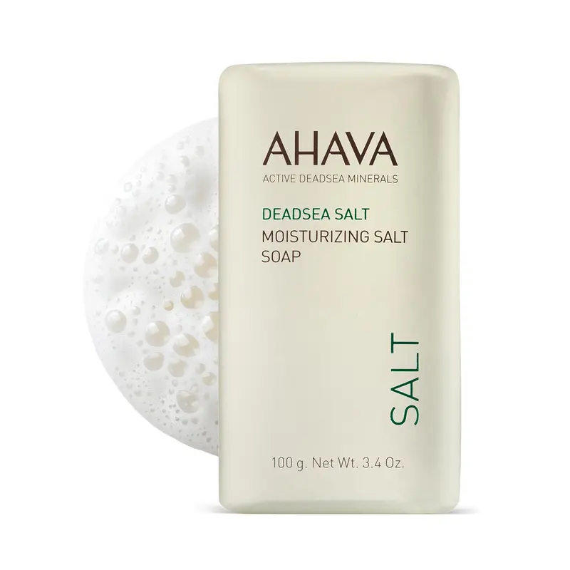 Jabón Hidratante Dead Sea Salt Ahava 100gr - Minerales del Mar Muerto