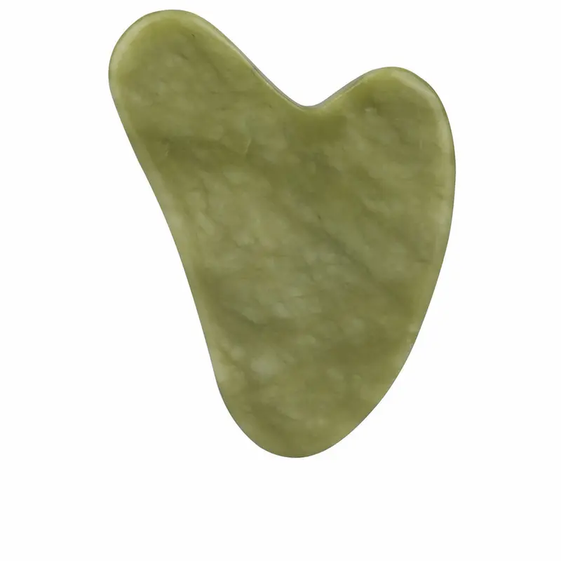 Jade Gua Sha Verde - Herramienta de Masaje Facial