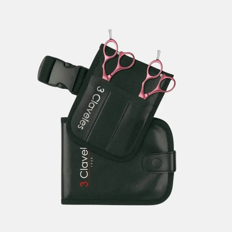 Juego Estuche Corte- Esculpir Dur Rosa 5.5" - 3 Claveles