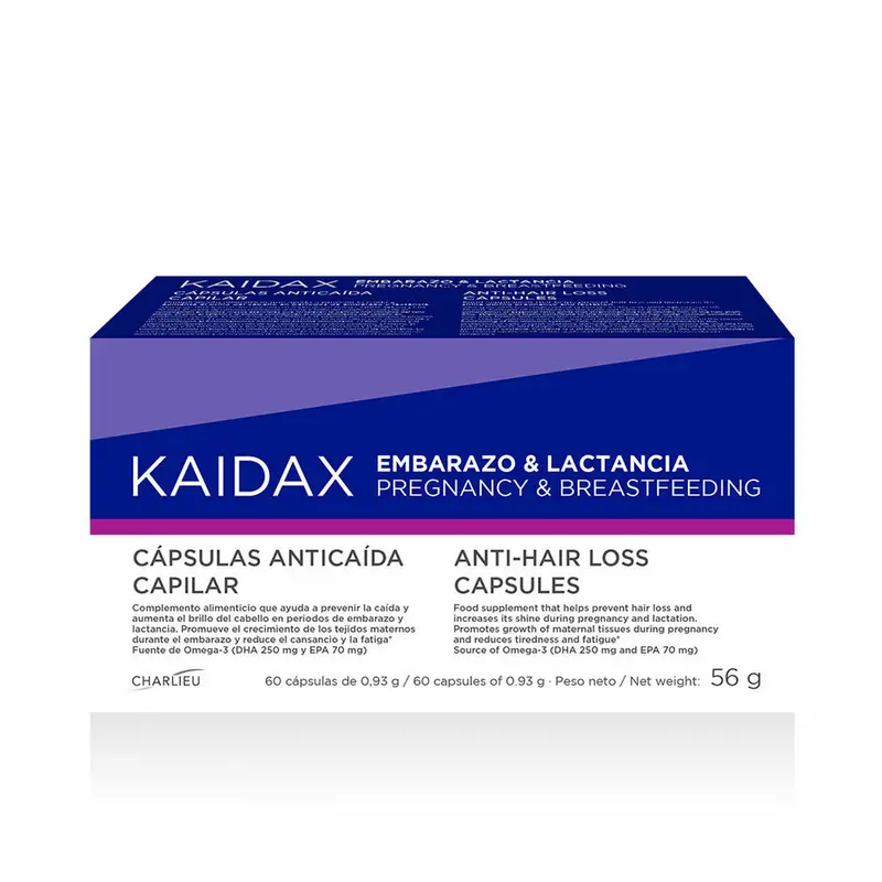 Kaidax Embarazo & Lactancia 60 Cápsulas - Complemento Nutricional