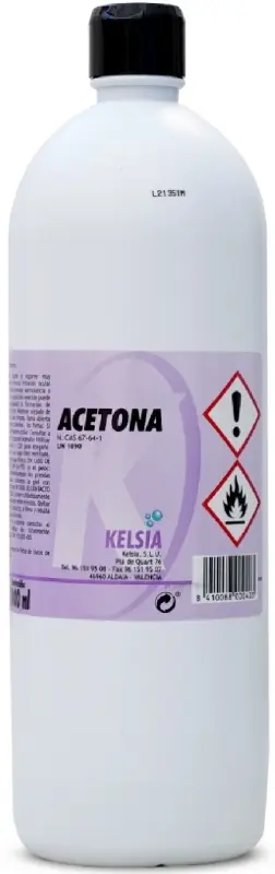 Kelsia Acetona Pura 1L