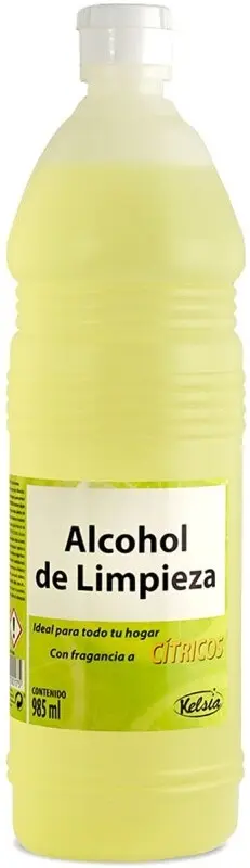 Kelsia Alcohol de Limpieza con Fragancia a Cítricos 985 ml