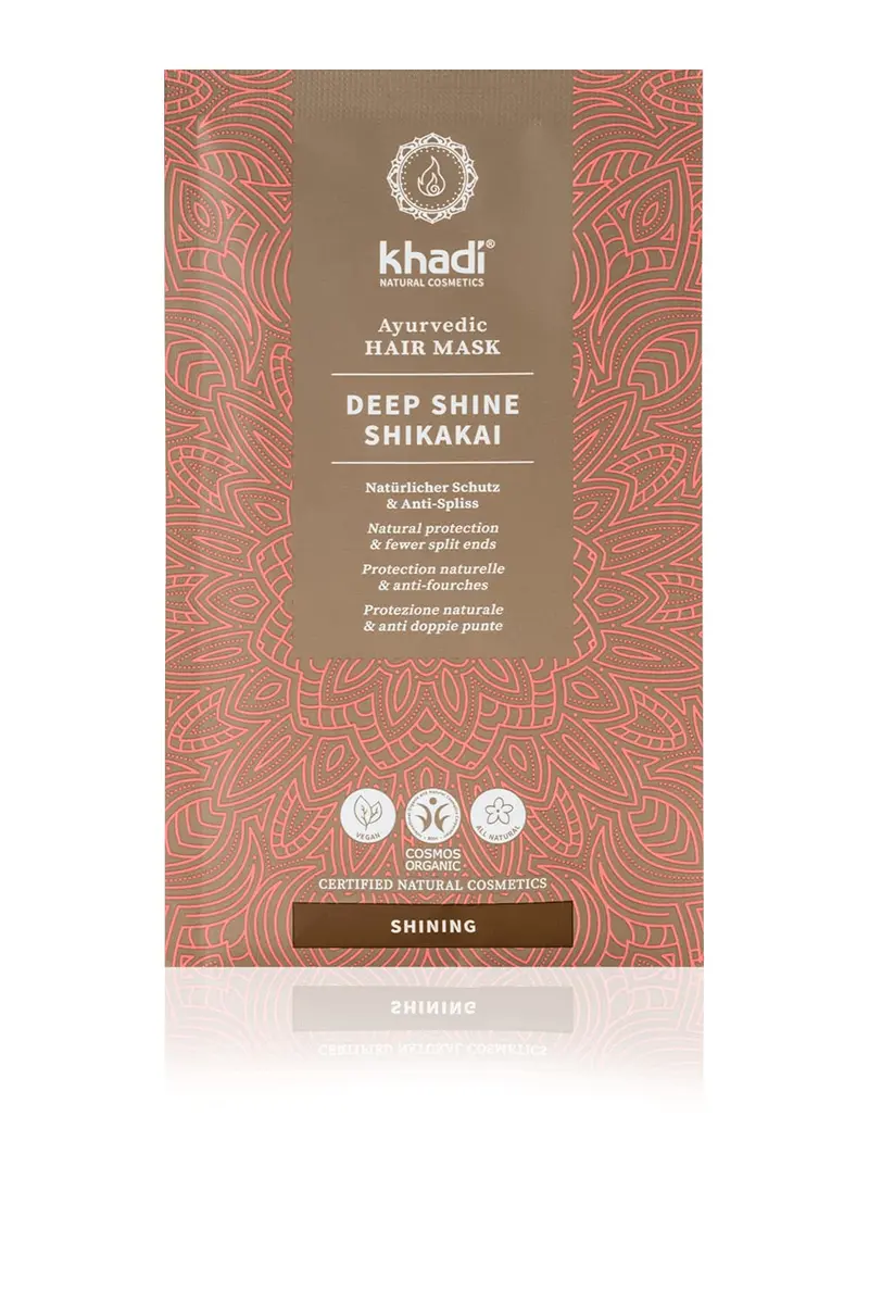 Khadi Deep Shine Shikakai - Mascarilla Capilar Ayurvédica 50g