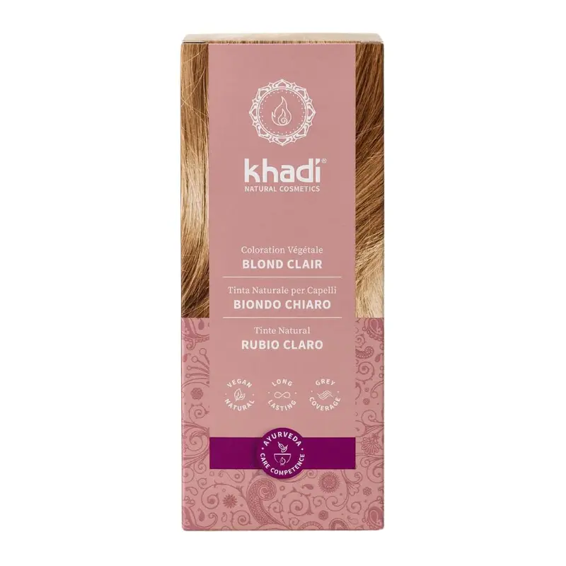 Khadi Rubio Claro - Tinte Vegetal Natural 100g