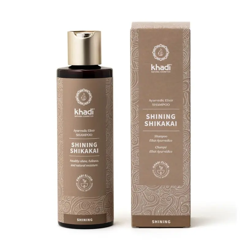 Khadi Shining Shikakai - Champú Ayurvédico Brillo e Hidratación 200ml