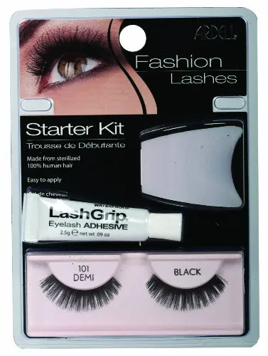 Kit Iniciación Glamour Ardell 101 Demi Black - Lote 3 Piezas Pestañas Postizas