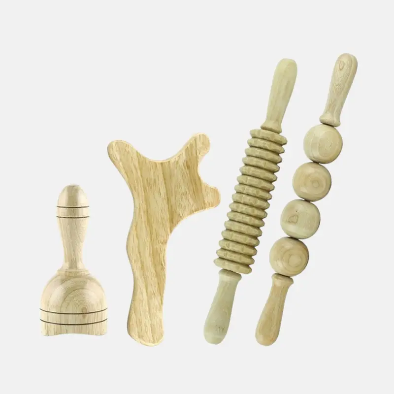 Kit Maderoterapia para Drenaje Linfático
