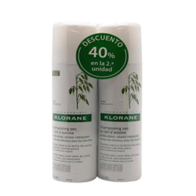 Klorane ch seco avena 2x150ml
