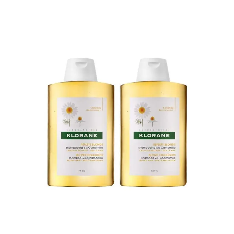 Klorane champu camomilla 2x400ml
