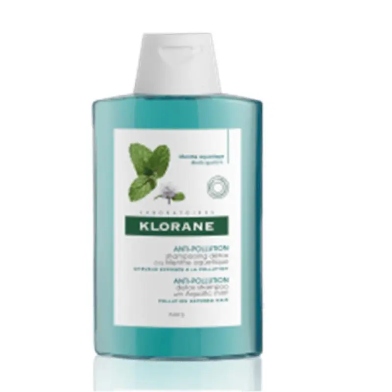 Klorane champu menta acuatica 200ml