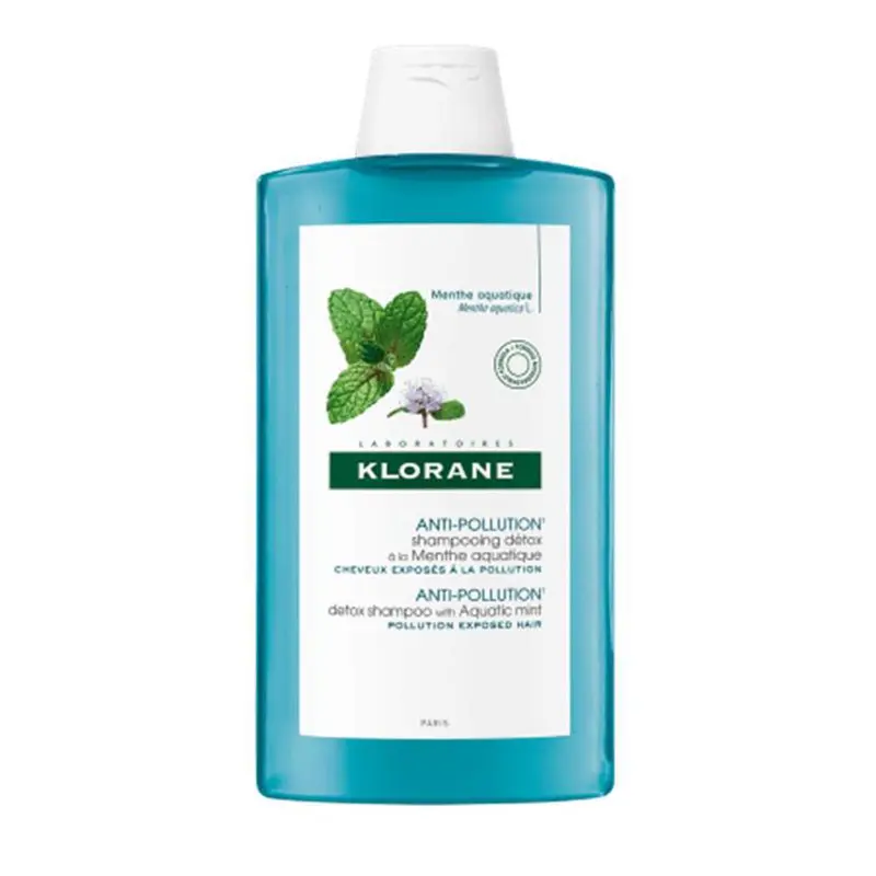 Klorane champu menta acuatica 400ml