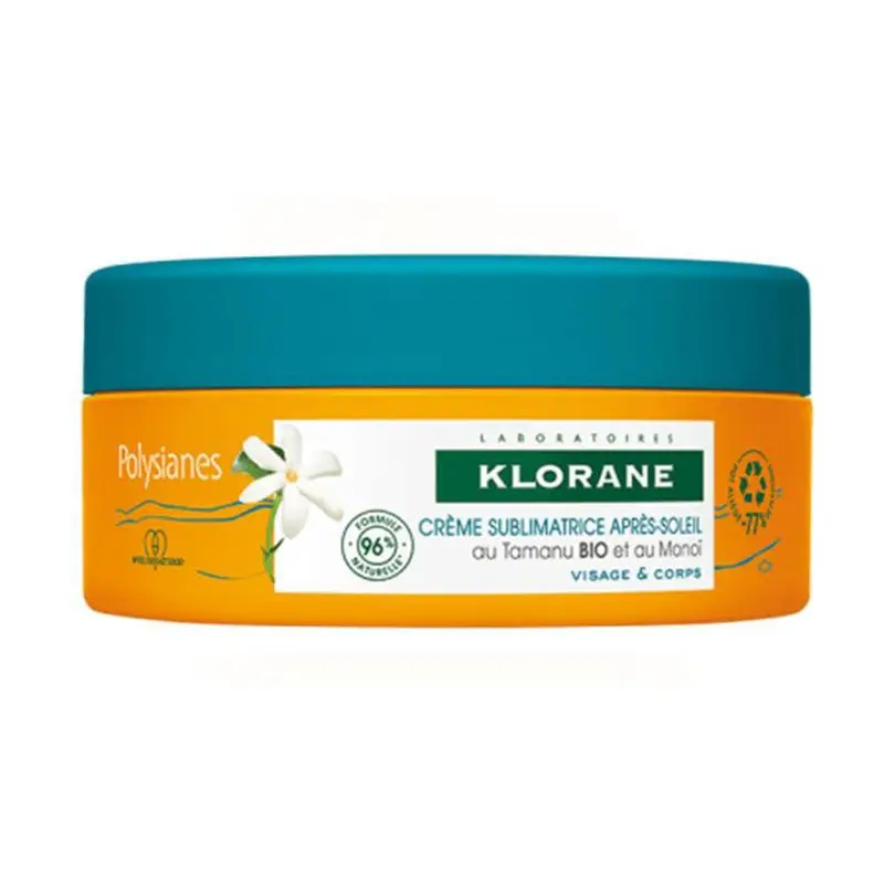 Klorane Polysianes Crema Sublime After Sun Monoï y Tamanu Bio 200ml