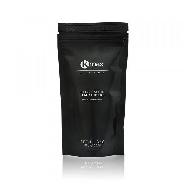 Kmax Fibras Capilares, BlacK Edition Recarga 64 grs.