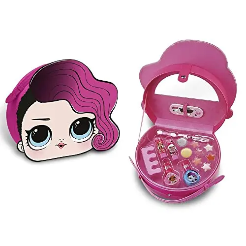 L.O.L. Surprise Maletín Belleza Infantil - 16 Piezas de Maquillaje