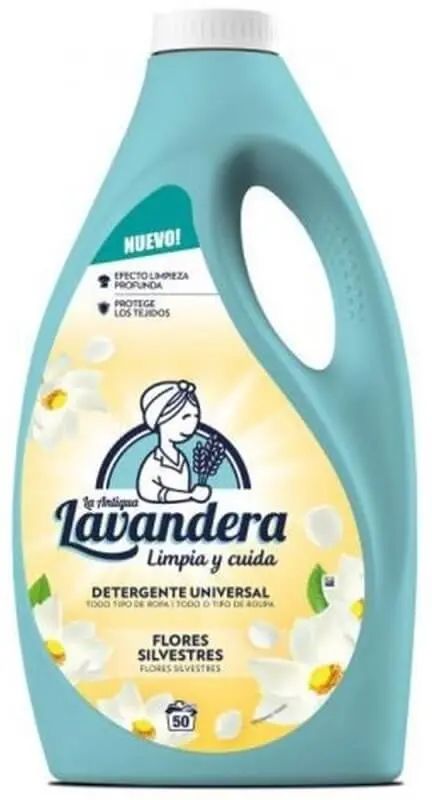 La Antigua Lavandera Detergente Universal Flores Silvestres 2,5L 50D