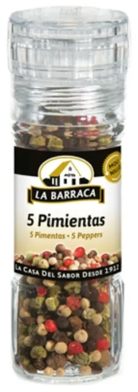 La Barraca 5 Pimientas Molinillo 6U