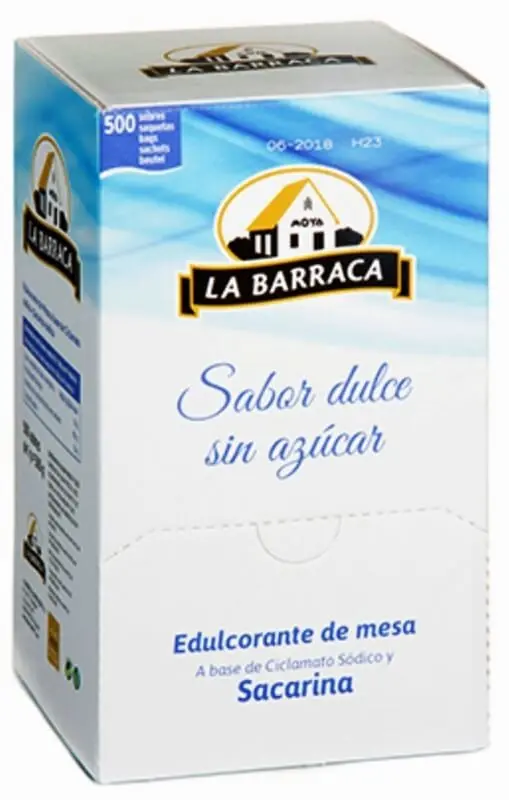 La Barraca Edulcorante de Mesa Caja 500 Sobres - Dulzura sin Calorías