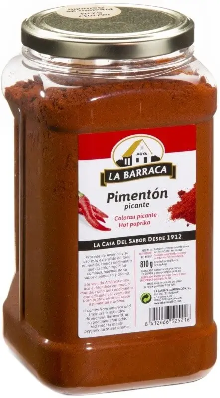 La Barraca Pimentón Picante 750 g - Intensidad y Sabor para Recetas Inolvidables