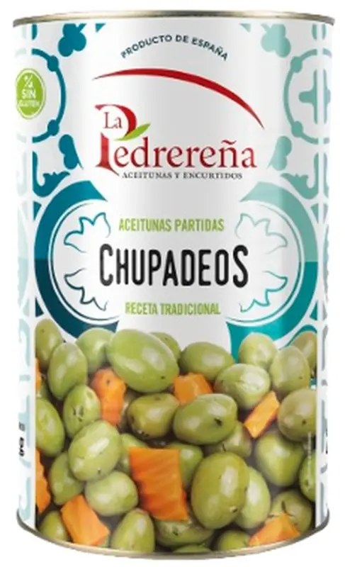 La Pedrereña Chupadeos Aceitunas Partidas 2,5 kg