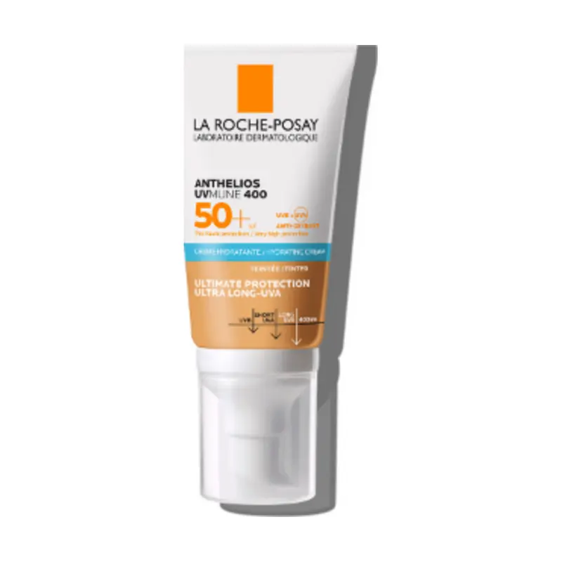 LA ROCHE POSAY ANTHELIOS UVMUNE400 CREMA HIDRATANTE SPF50 CON COLOR 50ML