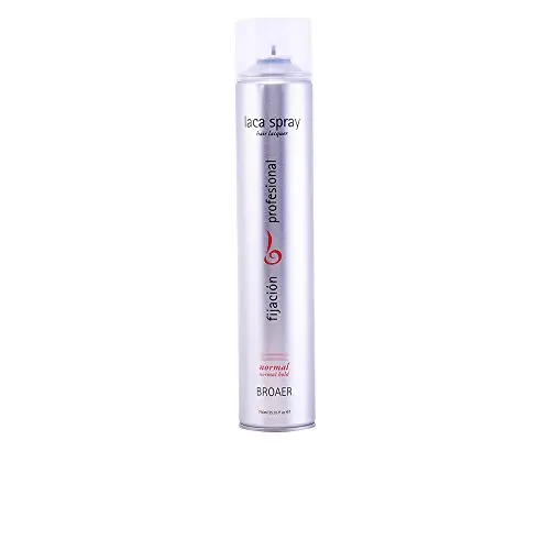 Laca Broaer Normal 750 ml - Fijación Duradera para Todo Tipo de Cabello