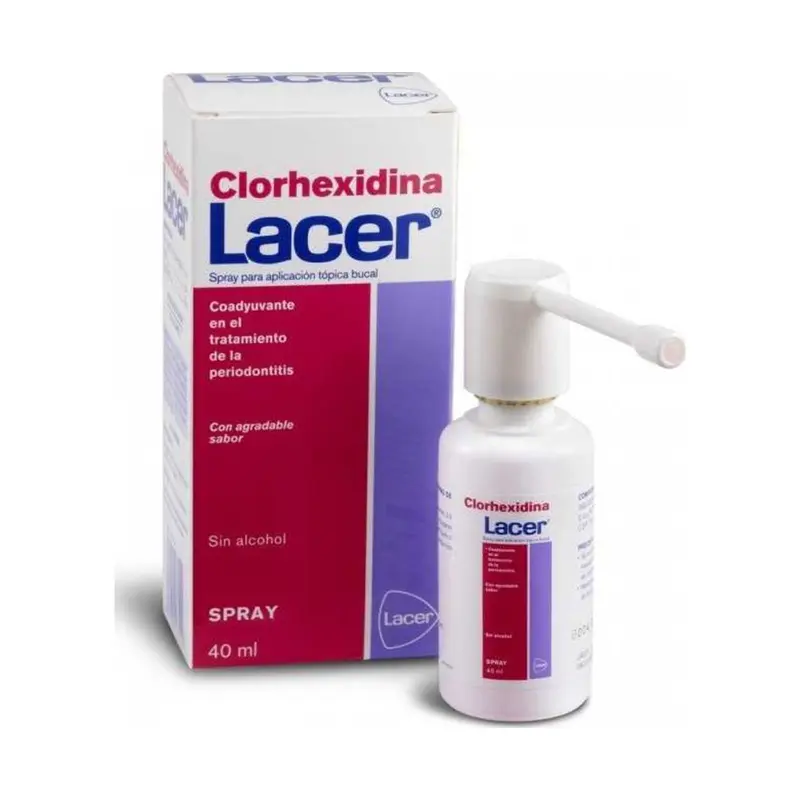 LACER COLUTORIO CLORHEXIDINA SPRAY 1 ENVASE 40 ML