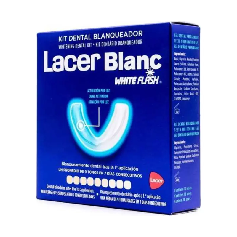 LACERBLANC WHITE FLASH KIT DENTAL BLANQUEADOR