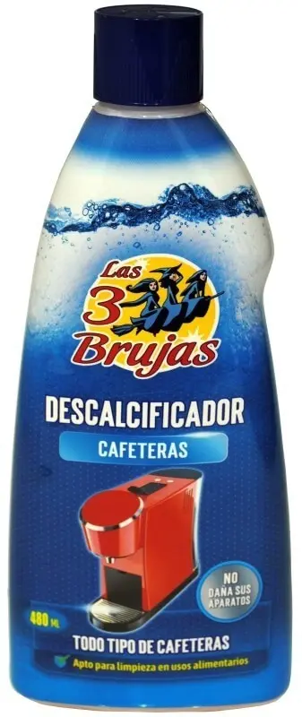 Las 3 Brujas Descalcificador Cafeteras 480 Ml