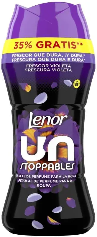 Lenor Unstoppables Perlas de Perfume para la Ropa Frescor Violeta 270 g