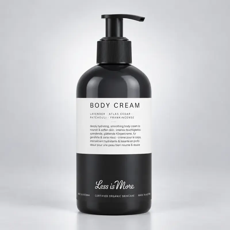 Less is More Body Cream Lavender Atlas Cedar 250ml