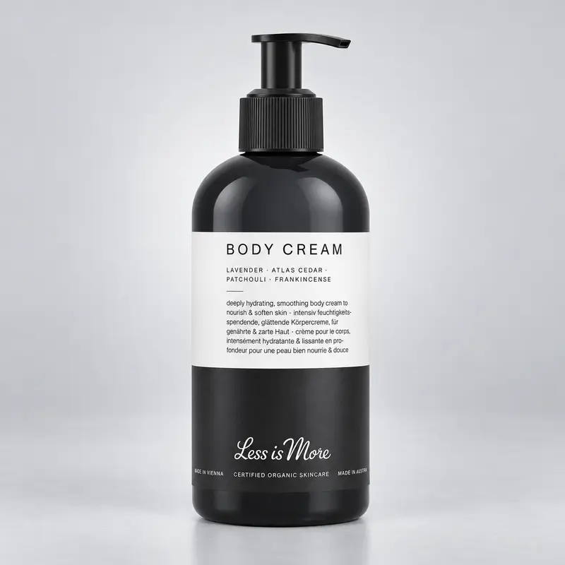 Less is More Body Cream Lavender Atlas Cedar 500ml