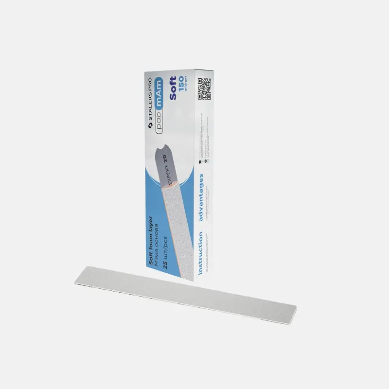 Limas de Recambio para Base Metálica recta papmAm Soft -Staleks