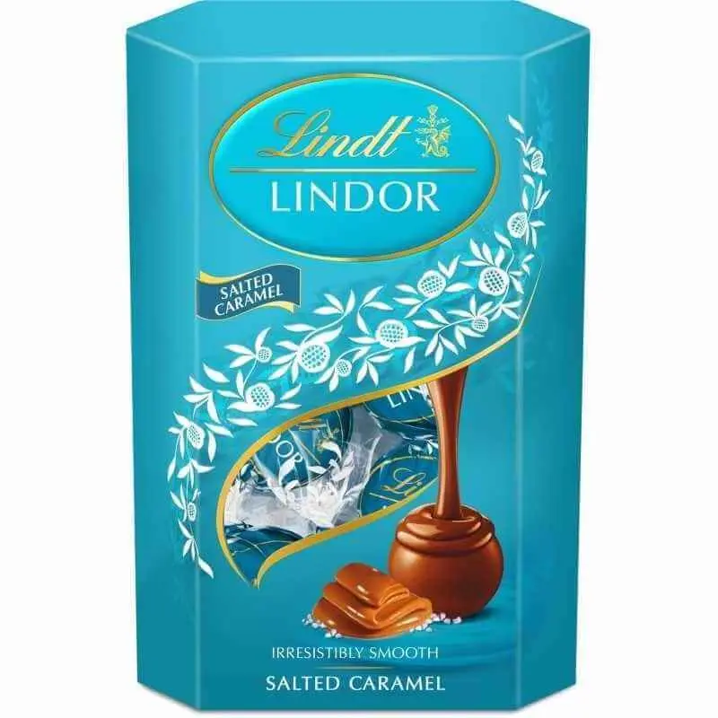 Lindor Bombones Caramelo Salado 200G – Dulce y Salado en Perfecta Armonía