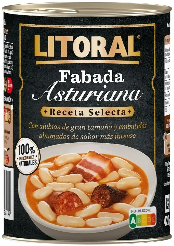 Litoral Fabada Asturiana Receta Selecta 420 gr