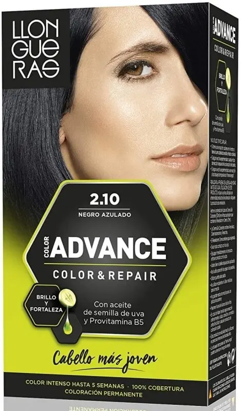 Llongueras Advance Color & Repair 2.10 Negro Azulado