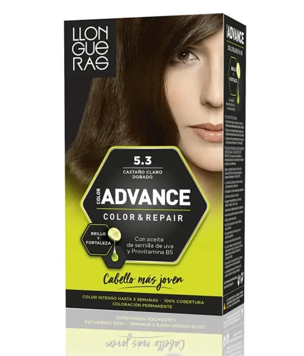 Llongueras Advance Color & Repair 5.3 Castaño Claro Dorado