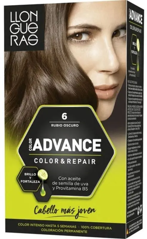 Llongueras Advance Color & Repair 6 Rubio Oscuro