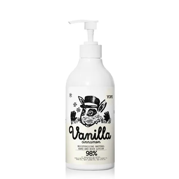 Loción de manos y cuerpo - Vainilla y Canela - YOPE