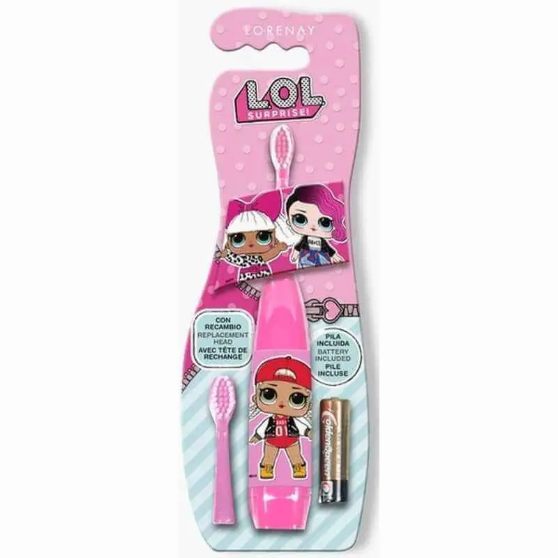 LOL Cepillo De Dientes Eléctrico + Pila + Recambio