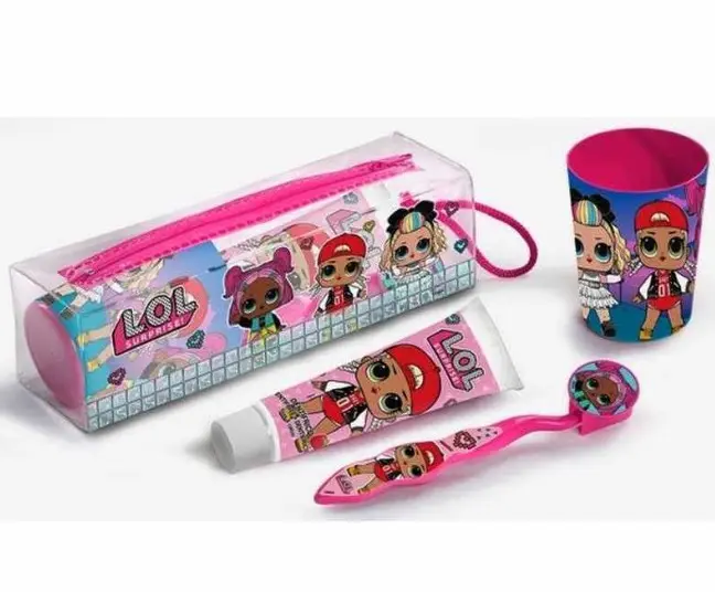 Lol Neceser Pasta De Dientes + Vaso + Cepillo Dental