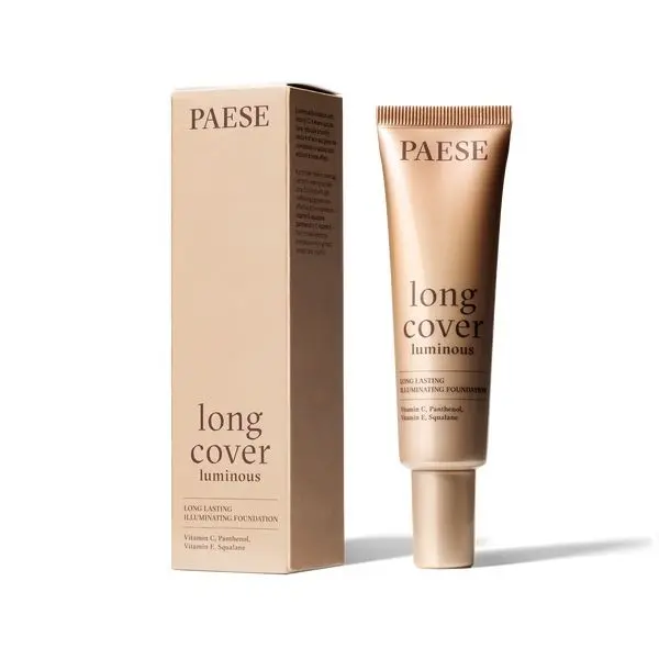 Long Cover Luminous Foundation 1.0W Light Beige - PAESE
