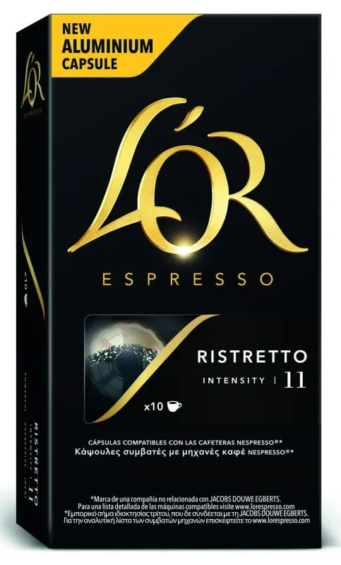 Lor Café Ristretto Para Nespresso 10 Cápsulas