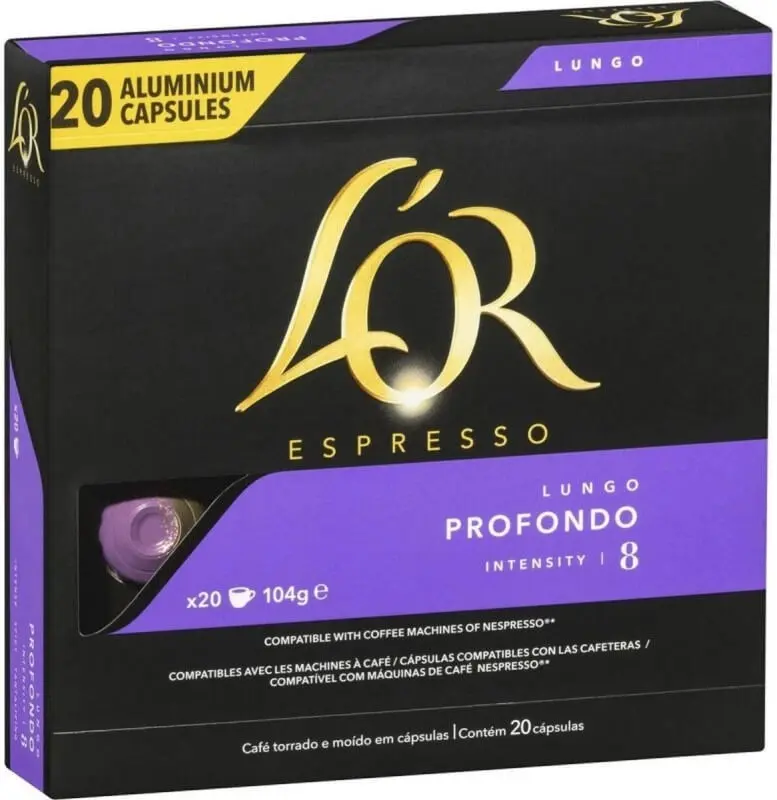 Lor Espresso Lungo Profundo Intensity 20 Capsulas