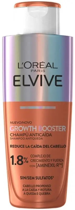 L'oreal Elvive Champú Anticaída Growth Booster 200 Ml