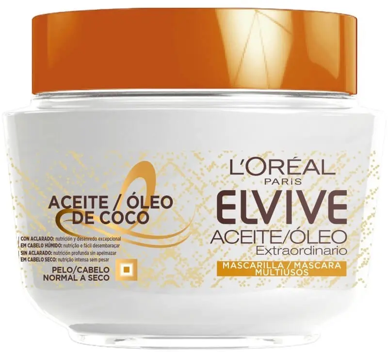 L'oréal Elvive Mascarilla Aceite de Coco 300 ml
