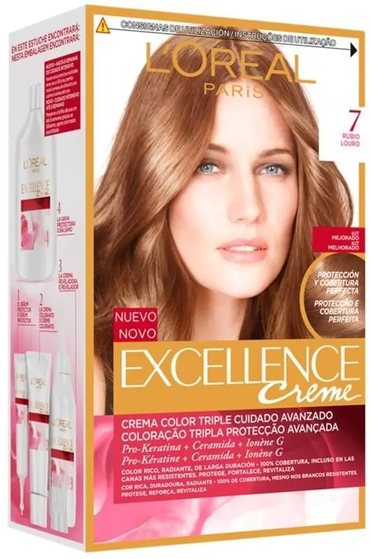 L'Oreal Excellence Creme Tinte 7 Rubio