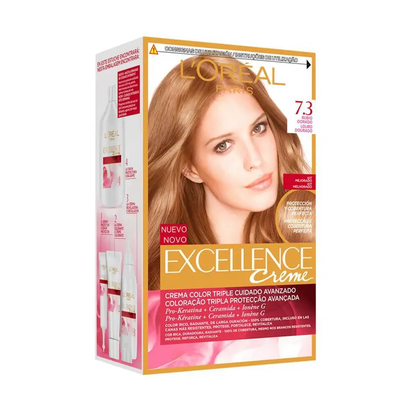 L'oreal excellence nº 73 rubio dorado