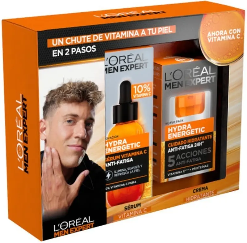 L'Oréal Men Expert Estuche Hydraenergetic Crema + Serum